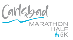 Grey Carlsbad Marathon, Half And 5k Logo(1)