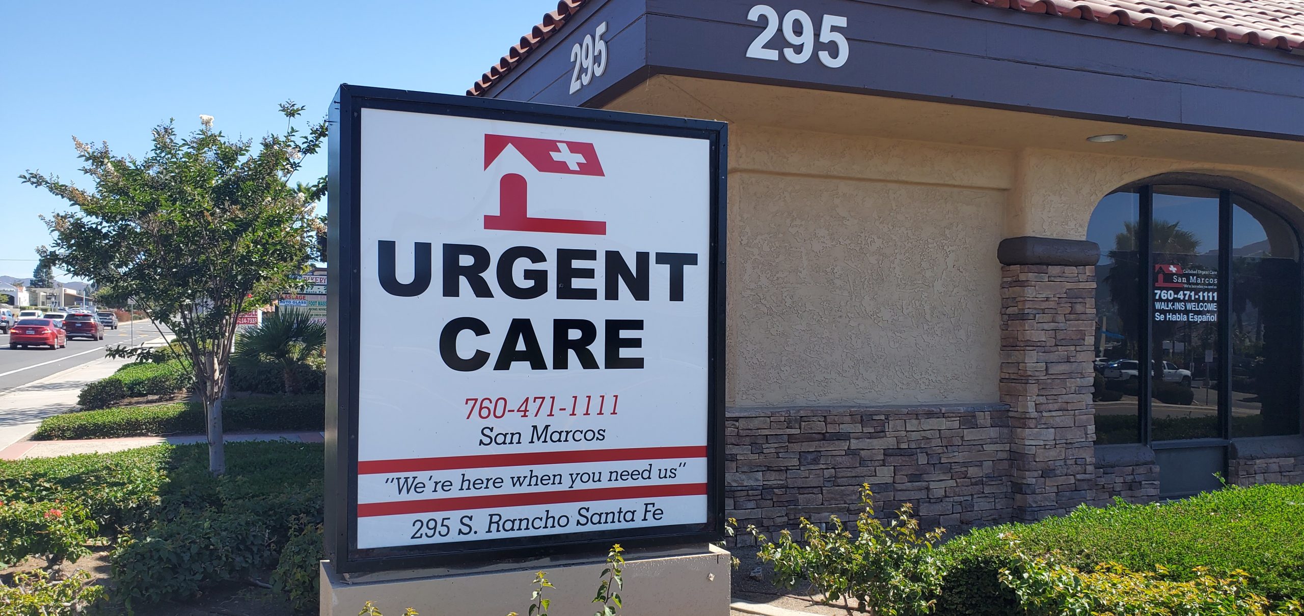 Urgent Care San Marcos Signage Outside Signage