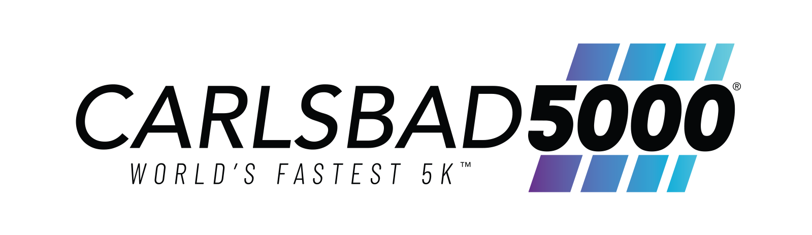 Carlsbad 5000 Logo Hor Black