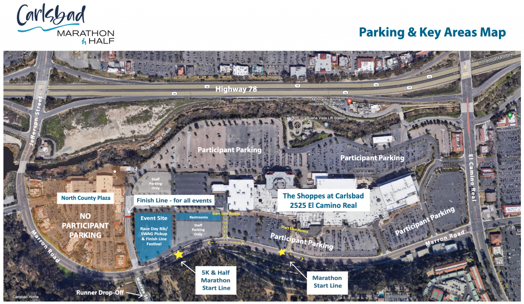 Updated Parking Map